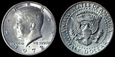 USA, 1/2 Dolara 1972D, J.F. Kennedy, KM 202b, Stan I