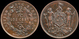 Borneo Północne, 1 Cent 1890 H