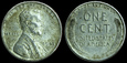 USA, 1 Cent 1943, Kłosy, KM 132a, Stan III