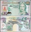 GIBRALTAR 5 POUNDS 2000, ser. M, Pick 29