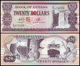 GUJANA, 20 DOLLARS (2009), Pick 30e1