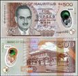 MAURITIUS, 500 RUPEES 2021 Pick 66