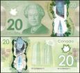  KANADA, 20 DOLLARS 2012, plastik, Pick 108a