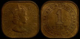 Malezja British Borneo, 1 cent 1958, KM 5, stan II