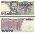  POLSKA, 10000 ZŁOTYCH 1.12.1988, seria CP, Parch. 203c2