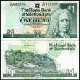 SZKOCJA - ROYAL BANK OF SCOTLAND 1 POUND 2001 Pick 351e