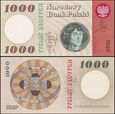 POLSKA, 1000 ZŁOTYCH 29.10.1965, seria S, Parch. 199b