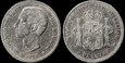 Hiszpania, 5 Peset 1876, Ag, Alfons XII