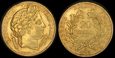 Francja, 20 Franków 1851 A, Marianna, Au 0,900