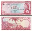 EAST CARIBBEAN AUTHORITY, 1 DOLLAR (1965), sygn 8, Pick 13e