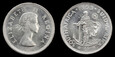 Afryka Południowa, 1 Shilling 1953, Ag, Elżbieta II