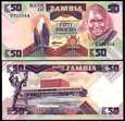 ZAMBIA, 50 KWACHA (1986-88) Pick 28a