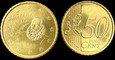 Euro-Hiszpania 50 Cents 2010 Cervantes, KM 1149 Stan I