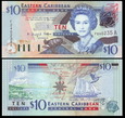 EAST CARIBBEAN ST/ ANTIGUA BARBUDA, 10 DOLLARS (2003) Pick 43a