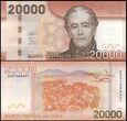 CHILE, 20000 PESOS 2020, Pick 165