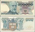 POLSKA, 500000 ZŁOTYCH 20.4.1990, seria K, Parch. 210a2