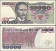  POLSKA, 10000 ZŁOTYCH 1.12.1988, seria DS, Parch. 203c2