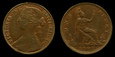 Anglia, 1 Penny 1861, Wiktoria