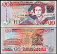 EAST CARIBBEAN STATES / MONTSERRAT, 20 DOLLARS (2003), Pick 44m