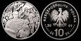 Polska, 10 Złotych 2001, Jan III Sobieski popiersie