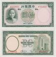 CHINY - BANK of CHINA 10 YUAN 1937, 6 cyfr prefix 2 litery, P. 81 (3)