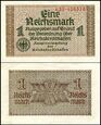 NIEMCY - REICHSKREDIT KASSEN, 1 REICHSMARK (1940-1945) Pick R136b