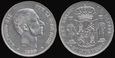 Filipiny Hiszpańskie, 50 Centavos de Peso 1885, Alfonso XII, RR