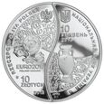 Polska, 10 Złotych/10 Griwien 2012, Euro 2012