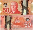 KANADA, 50 DOLLARS 2012, plastik, Pick 109c