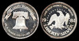 USA, Orzeł / Dzwon Wolności 1984, Ag 999, 1 Uncja - 31,1 g