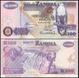 ZAMBIA, 100 KWACHA 2008 Pick 38g