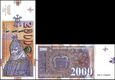 MACEDONIA, 2000 DENARI 2016, Pick 24a