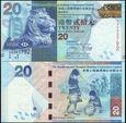 HONGKONG, 20 DOLLARS 2010, HSBC, Pick 212a