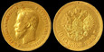 Rosja, 10 Rubli 1900, Mikołaj II, Au 0,900