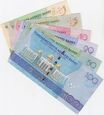 TURKMENIA, Zestaw 6 Sztuk, 1 - 100 MANAT 2020, Pick W42-47