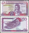 GIBRALTAR 50 POUNDS 1986, ser. A, Pick 24