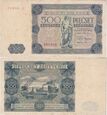 Polska, 500 Złotych 15.7.1947, Ser. C, Mił. 132a
