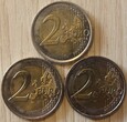 2 EURO GRECJA  2004 - 2011  ZESTAW  3 MONET 