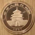 10 YUAN CHINY  PANDA  1997  1 OZ MENNICZA 