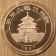 10 YUAN CHINY  PANDA  1997  1 OZ MENNICZA 