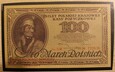 100 MAREK POLSKICH 15 lutego 1919 r. REPRODUKCJA BANKNOTU 