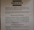 1000000  MILION $  USA  1995 ROK - NAKŁAD 100.000 SZT - STAN   -1    