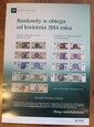 Banknoty w obiegu od kwietnia 2014 roku  - PLAKAT NBP 