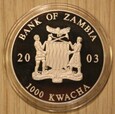 JAN PAWEŁ II WITNESS TO HOPE - 1000 KWACHA  2003 ZAMBIA 