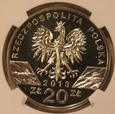 20 ZŁ ZŁOTYCH 2013 ŻUBR  NGC PF 70 
