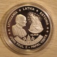  JAN PAWEŁ II PIELGRZYMKA 61 - LITWA ,ESTONIA ,ŁOTWA  1/2 $ NIUE    