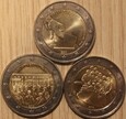 2 EURO MALTA 2011, 2012 i 2013 - ZESTAW 3 MONET 