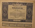 OBLIGACJA  $  5  = 44,57  Warszawa, dnia 1 lutego 1931 r.