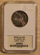 100 złotych 1990 GCN MS68 - DESTRUKT - SKRĘTKA 