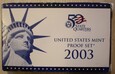 USA 2003 S - SET BANKOWY 10 MONET - WERSJA PROOF RZADKOŚĆ 